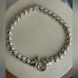 Milor Sterling Silver 925 Chain Bracelet in 7 inch.